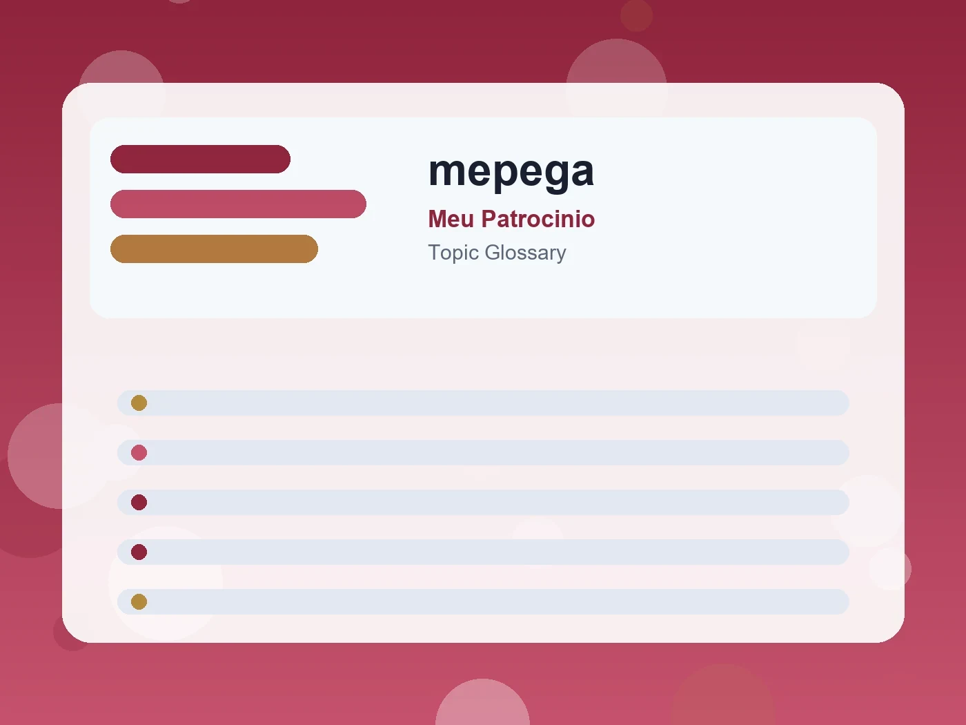 Meu Patrocinio mepega guide visual