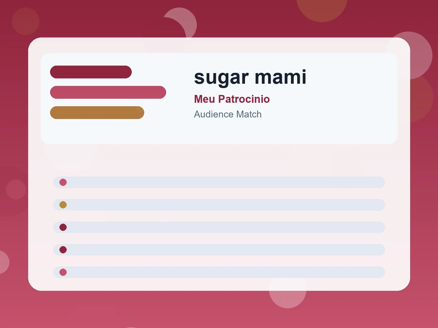 Meu Patrocinio sugar mami guide visual